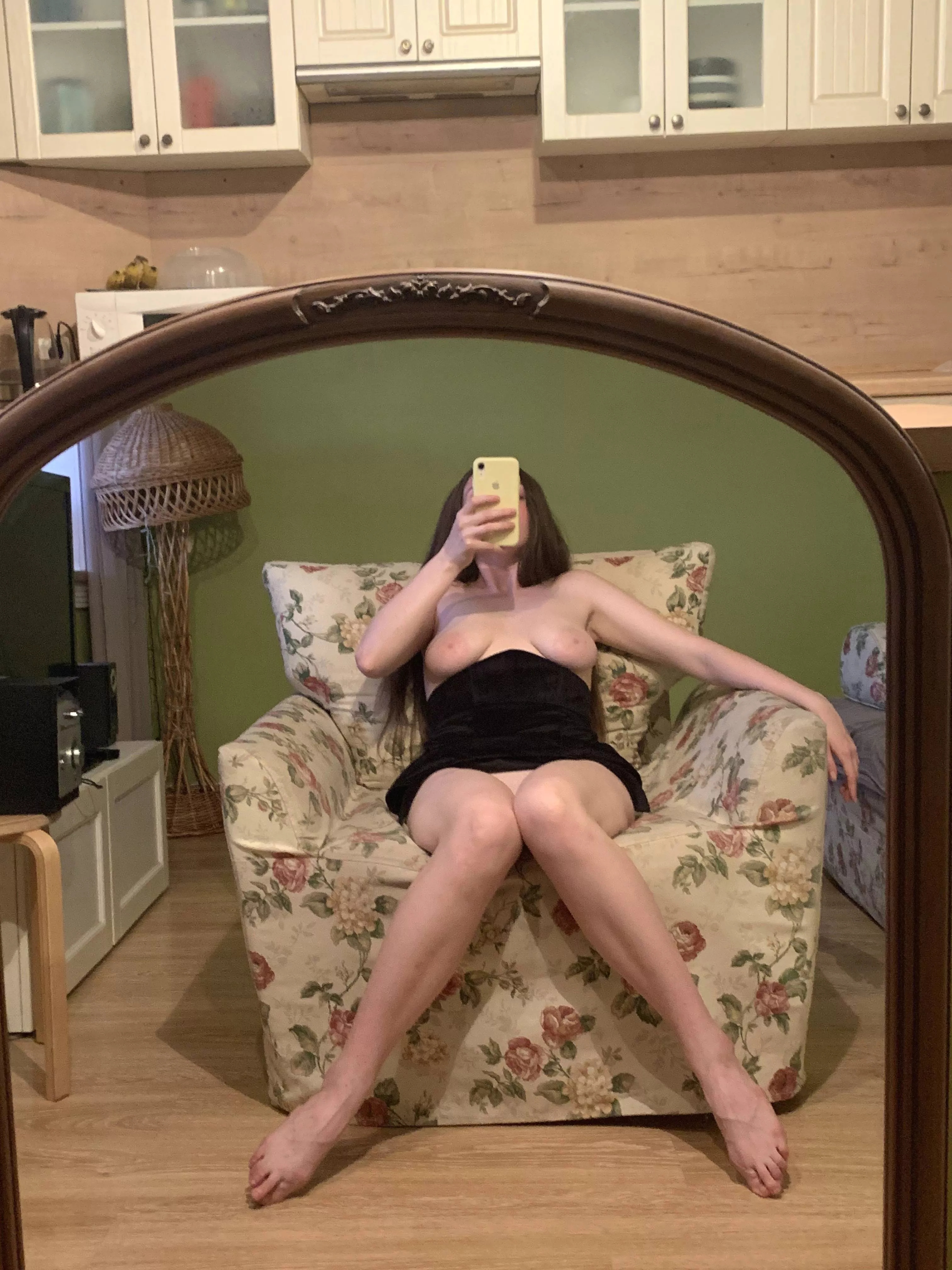 I woke up and want you to see my boobs