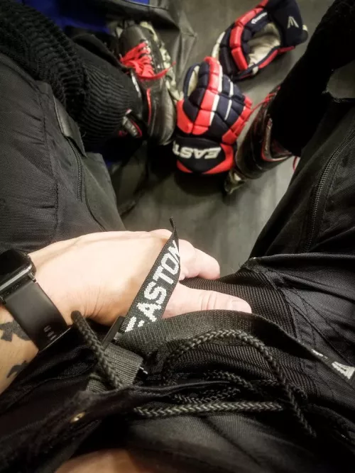 I’m always the first one in the dressing room. Who wants to be the second? 😏