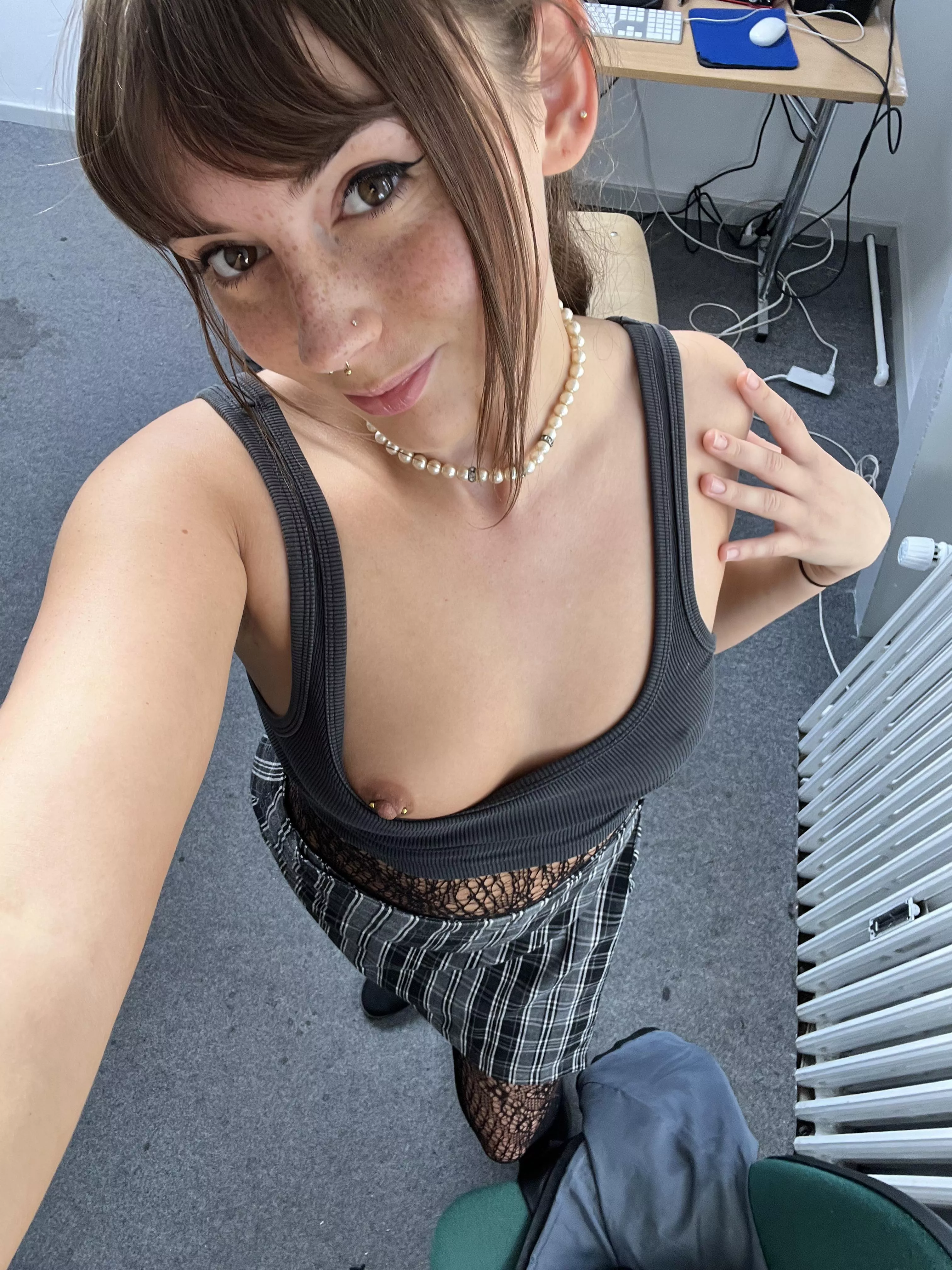 It keeps slipping out … so sorry