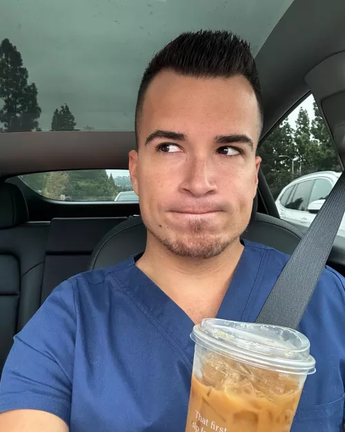 It’s time for a giant, gay, iced coffee🧋 #iykyk