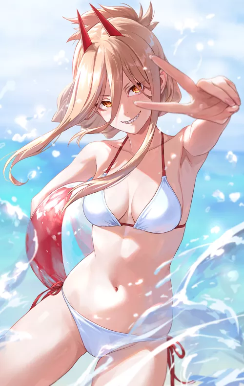Power in a bikini (by Guchico)[Chainsaw Man]