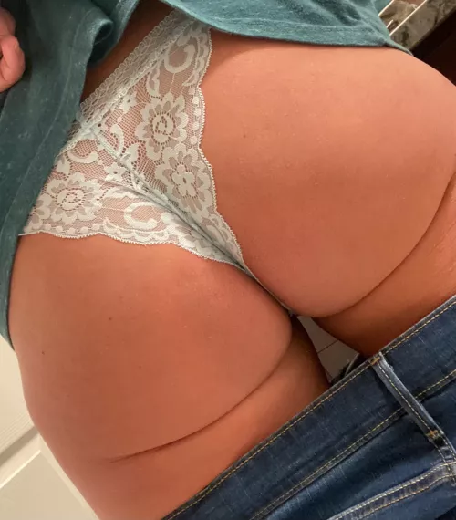 She likes to tease me before work.