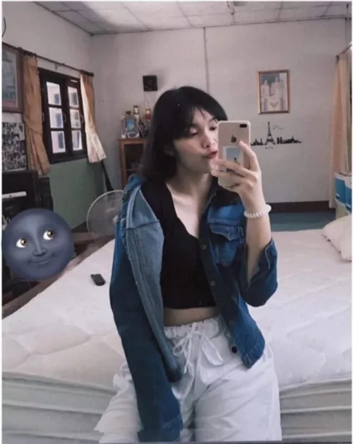 she wants you to tribute her pictures with your big long cock