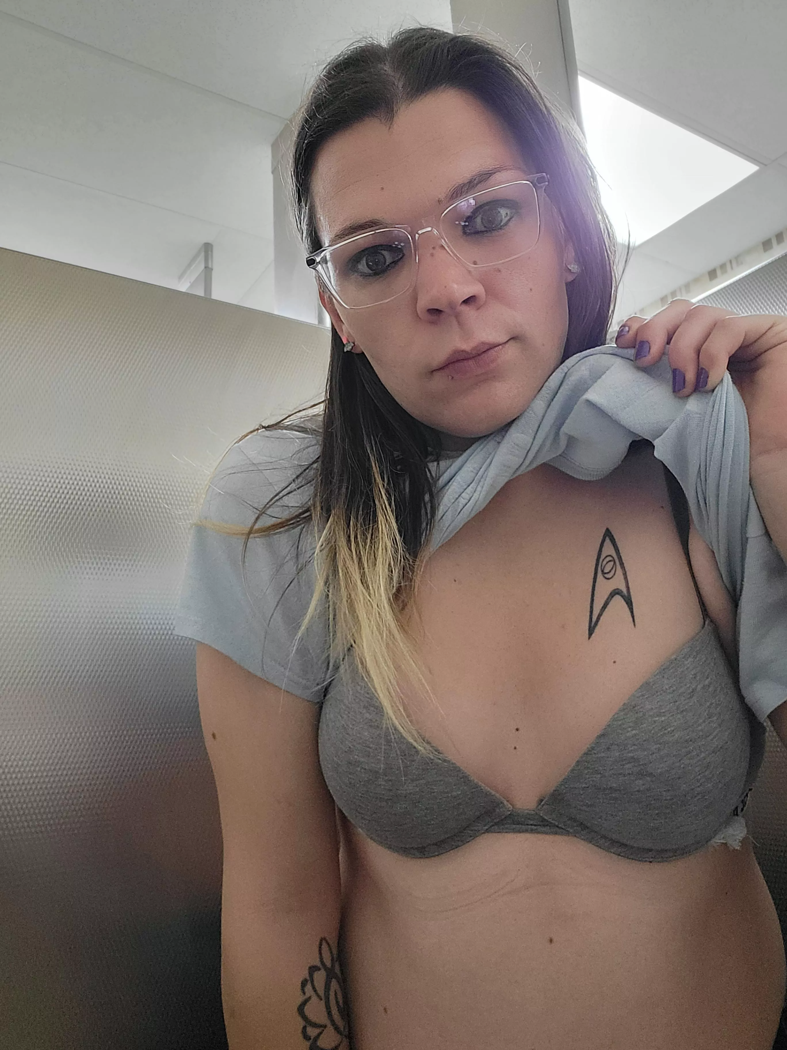 Work was boring. 😉💜