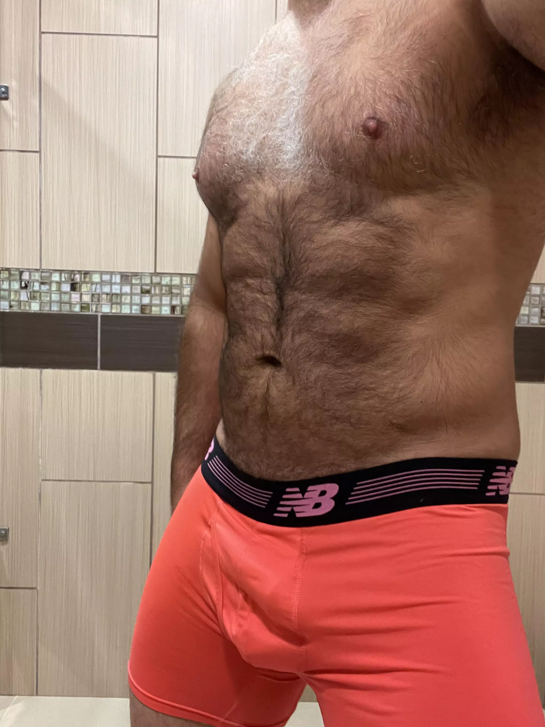 [40] Super sweaty today.