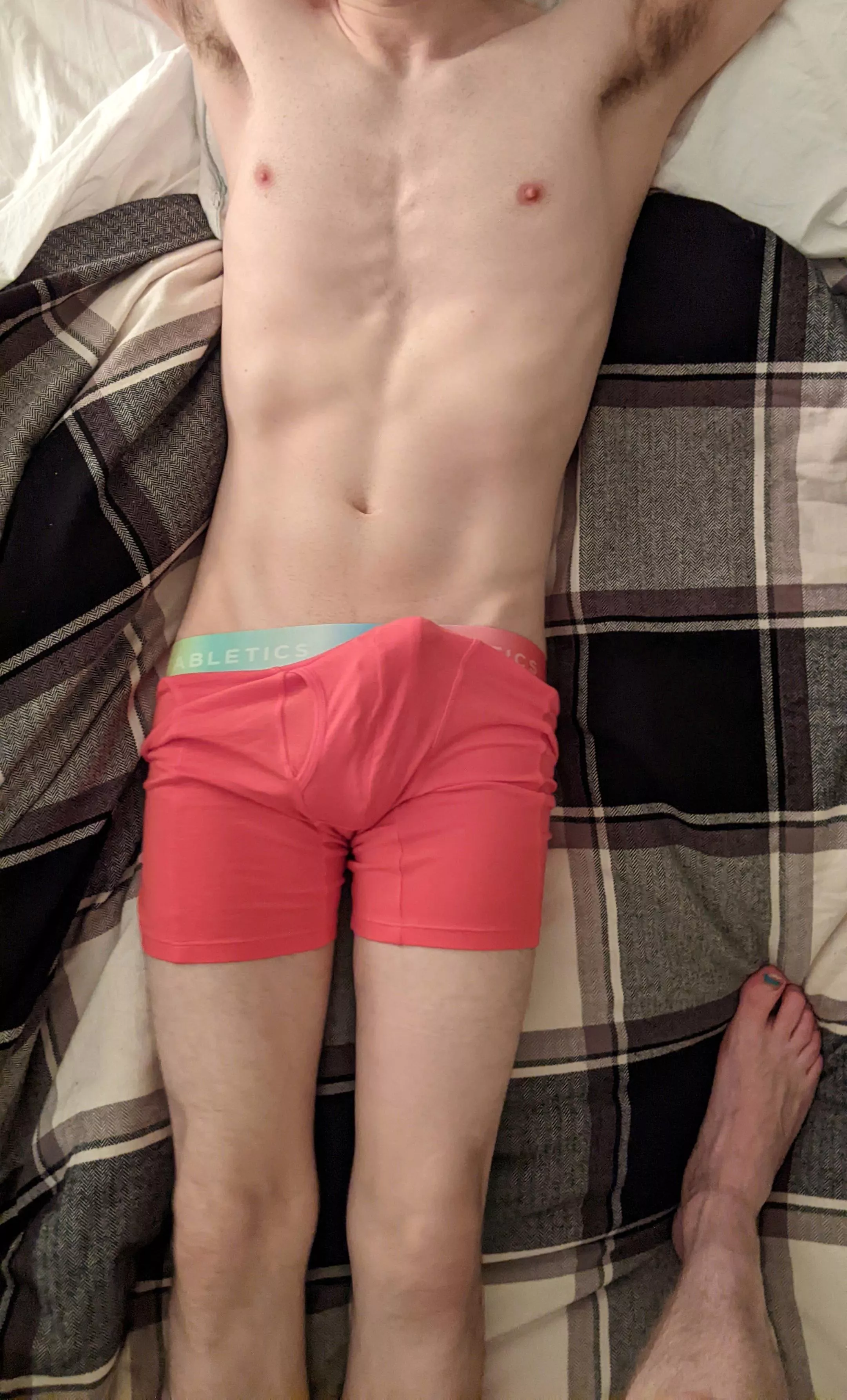 BF stood on the bed to take this. How did he do?