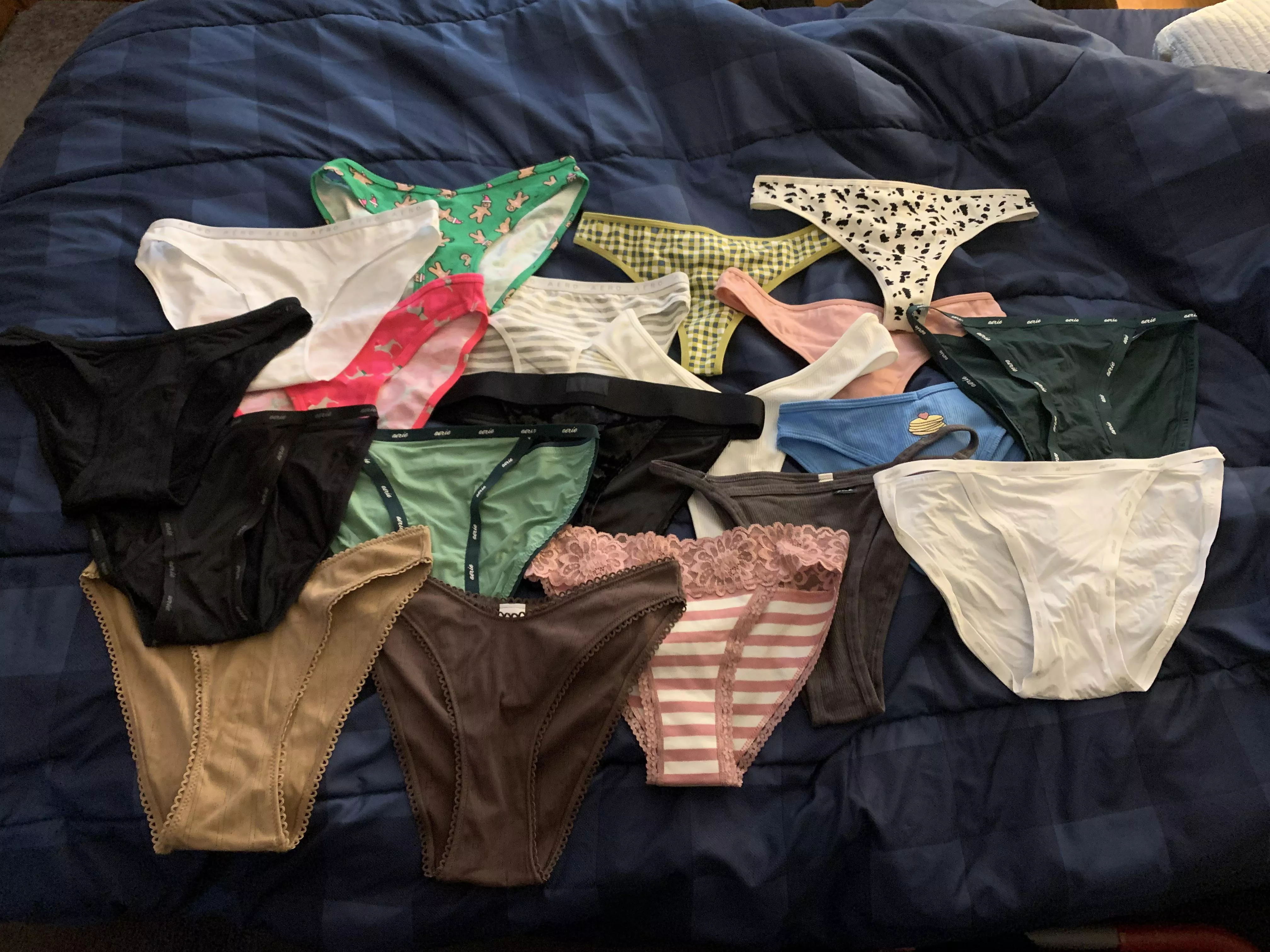 Bought all these panties today! What am I wearing first?