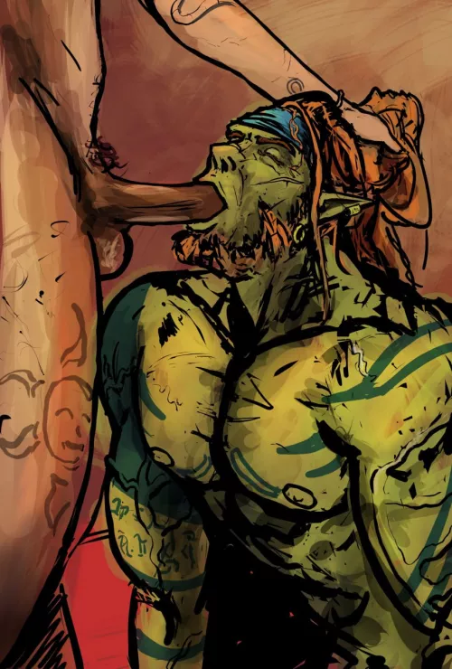 enjoying his meal (@tplanetsmasher)