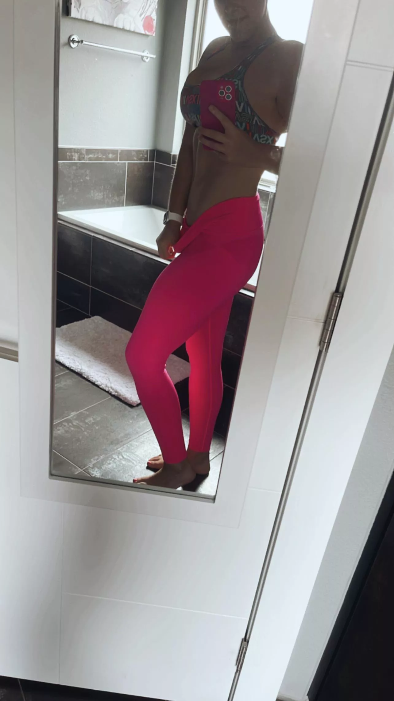 [F]leeing great after that workout 😉