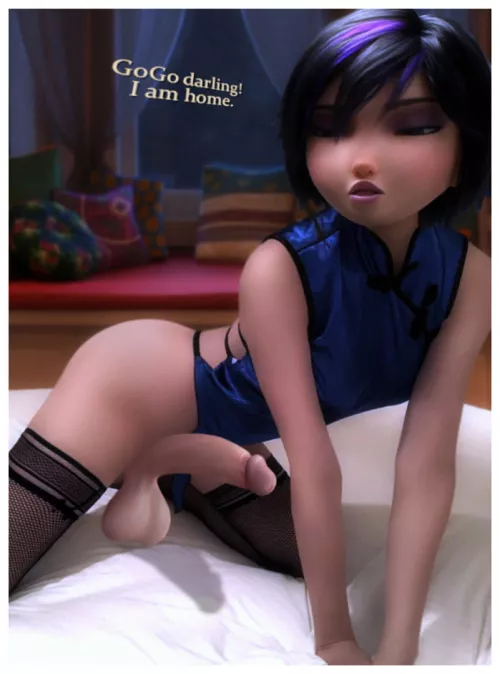 GoGo saved her erection for aunt Cass.