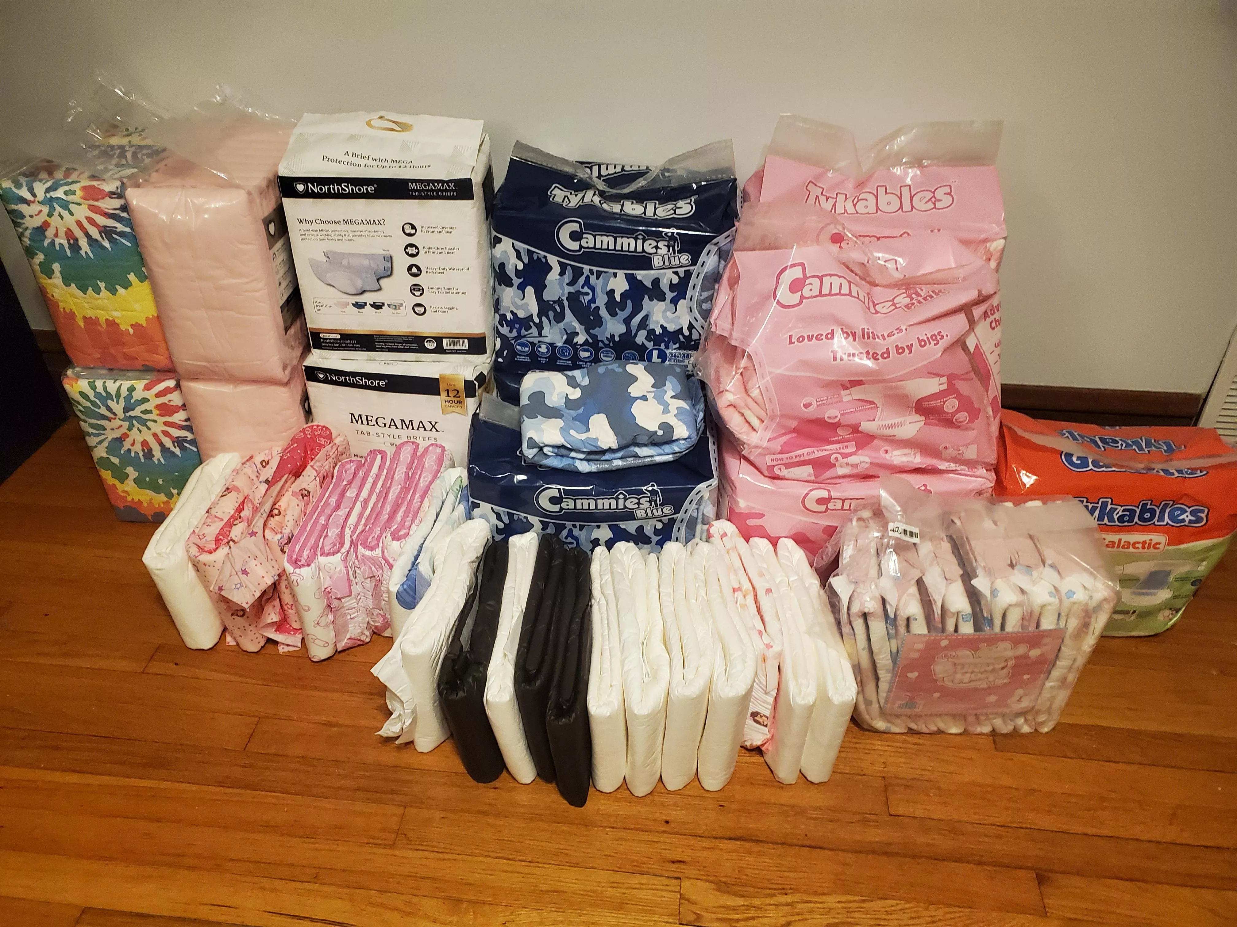 I never thought I'd post a stash pic, or even have a stash.