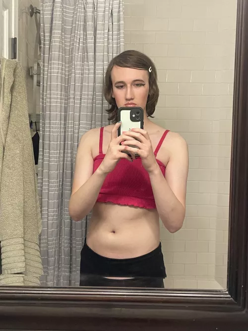 I really stepped up my eyeliner game 😈