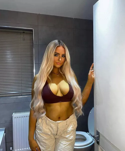 Molly wants to see you in the bathroom