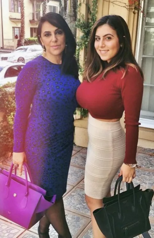 Mother is envious of her daughter’s huge rack…