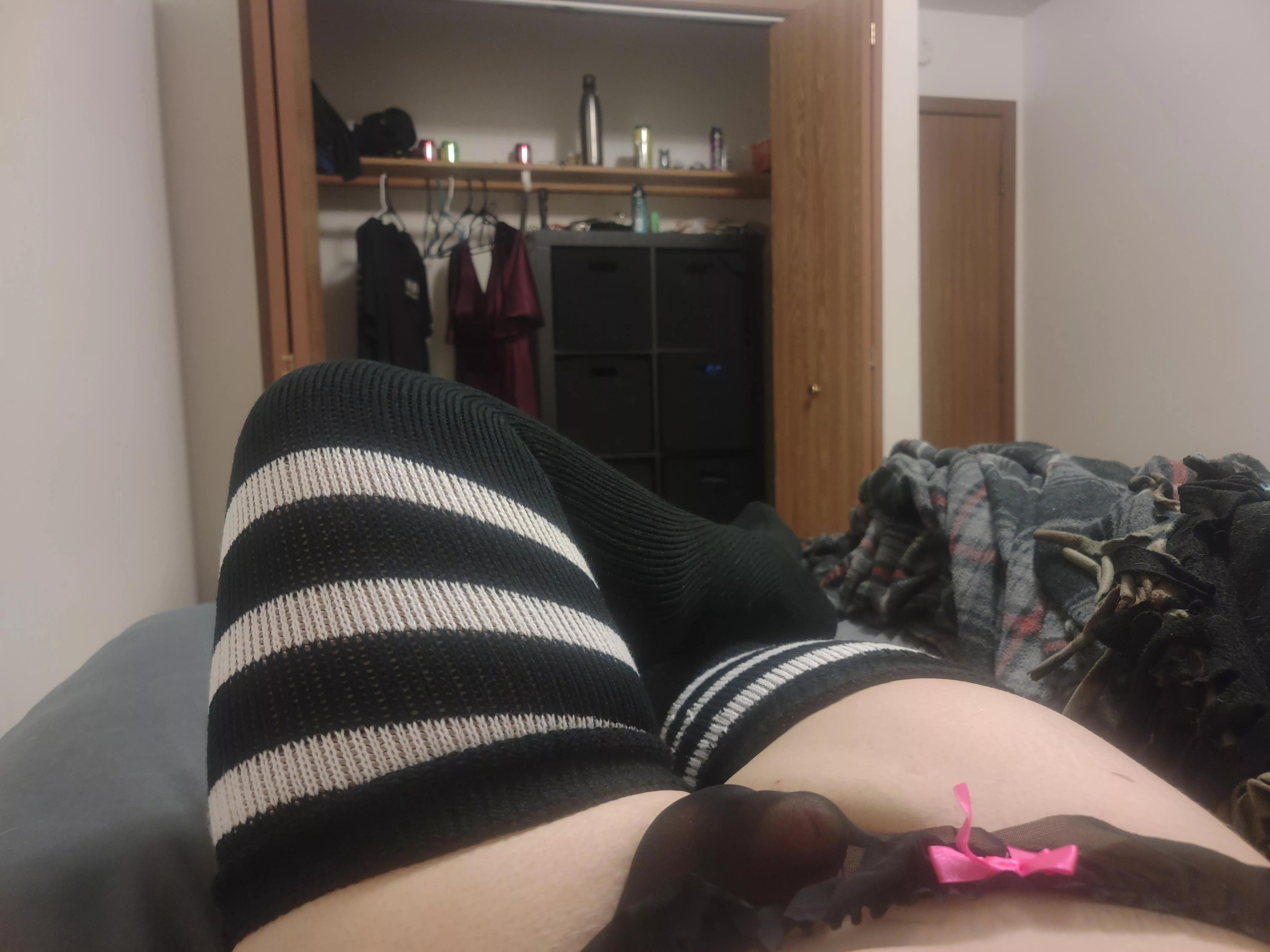 New thigh highs fit, but my skirt didn't :(