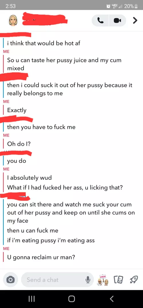 She's a secret slut and absolutely is ready to eat some pussy