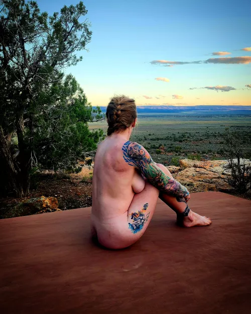 sitting on the table like the good wife i am