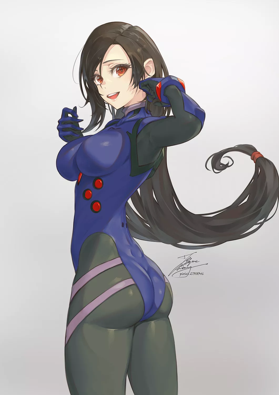 Tifa Lockhart Plugsuit (Fadingz) [Final Fantasy/ Evangelion]