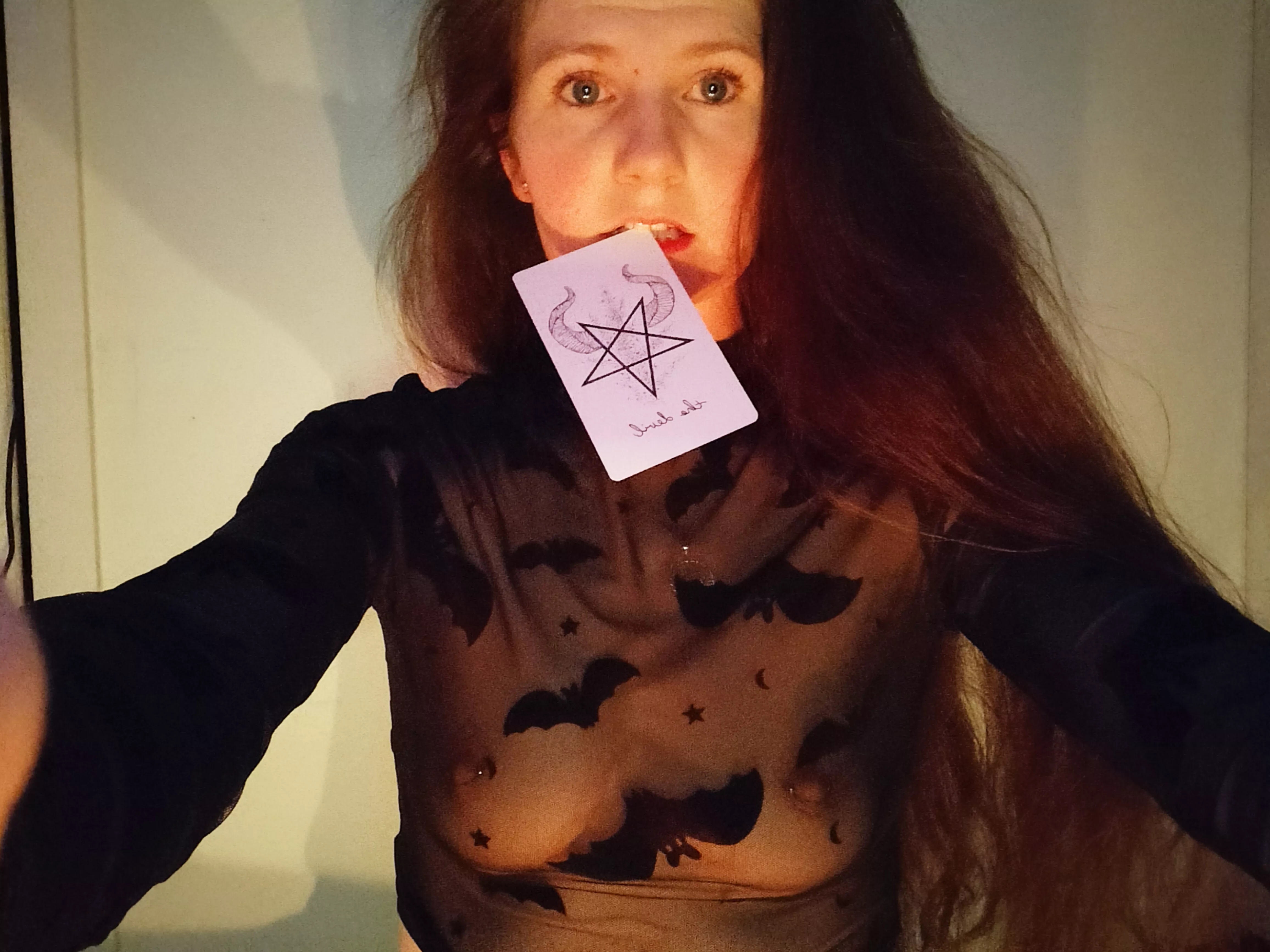 [TW] I would do a reading for you, but my pussy is wet