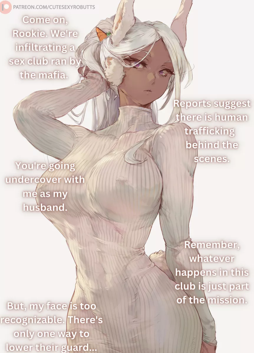 You have to go undercover with your trainer in a sex club and convince them you two are only there for a good time. [Mission] [Club] [Pierced Nipples]