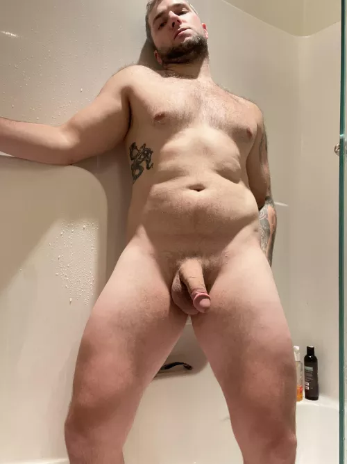 Clean but ready to be dirty again. 😈