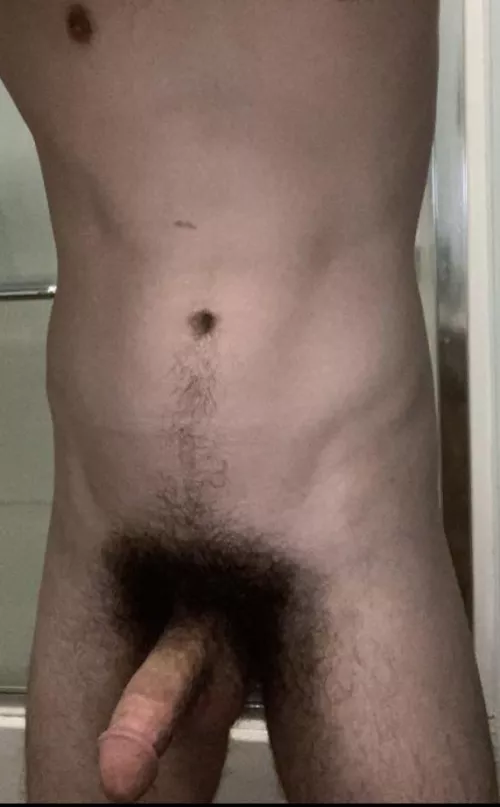 Here’s my hairy dick… hope you all like it