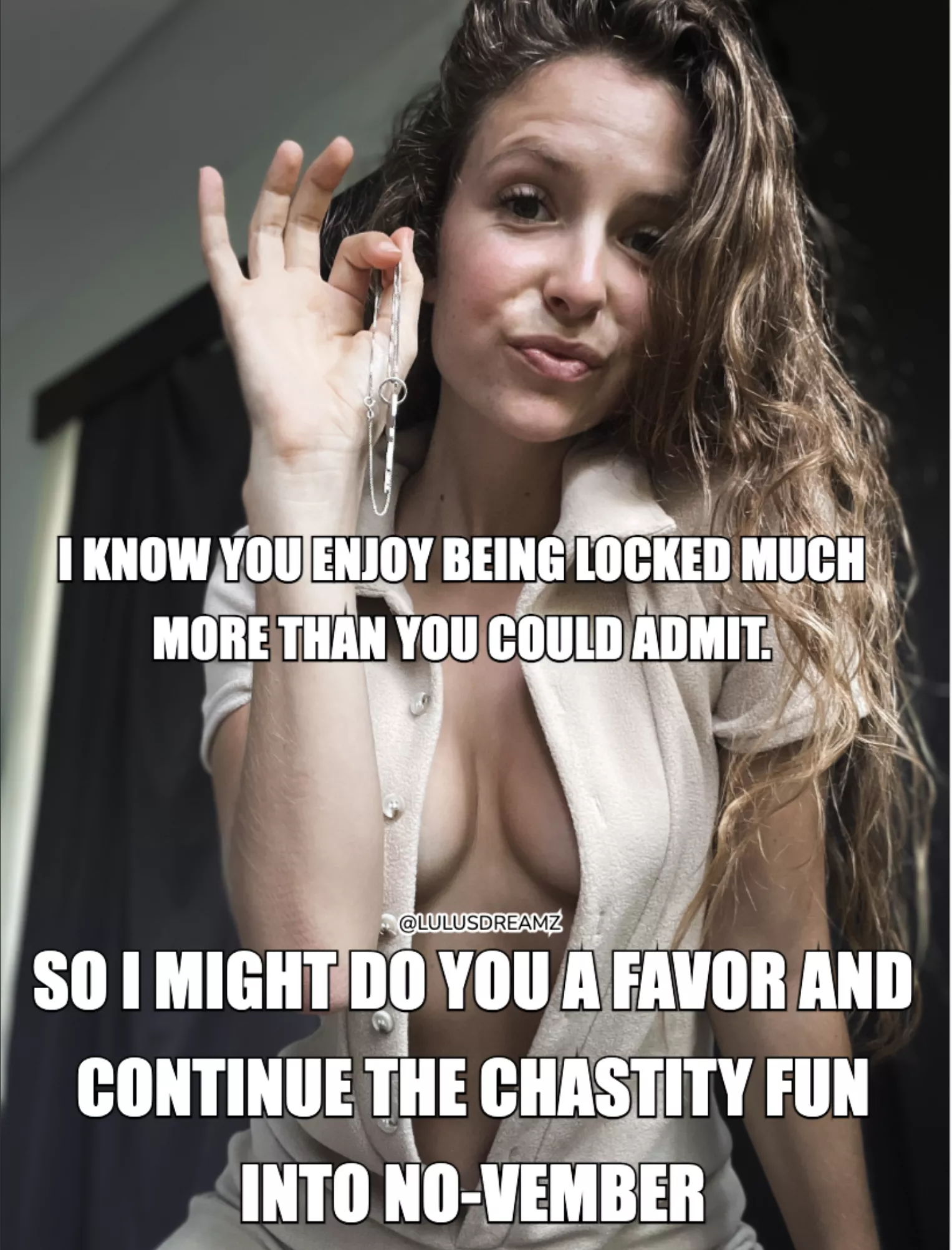 I know how much you actually enjoy it 😈