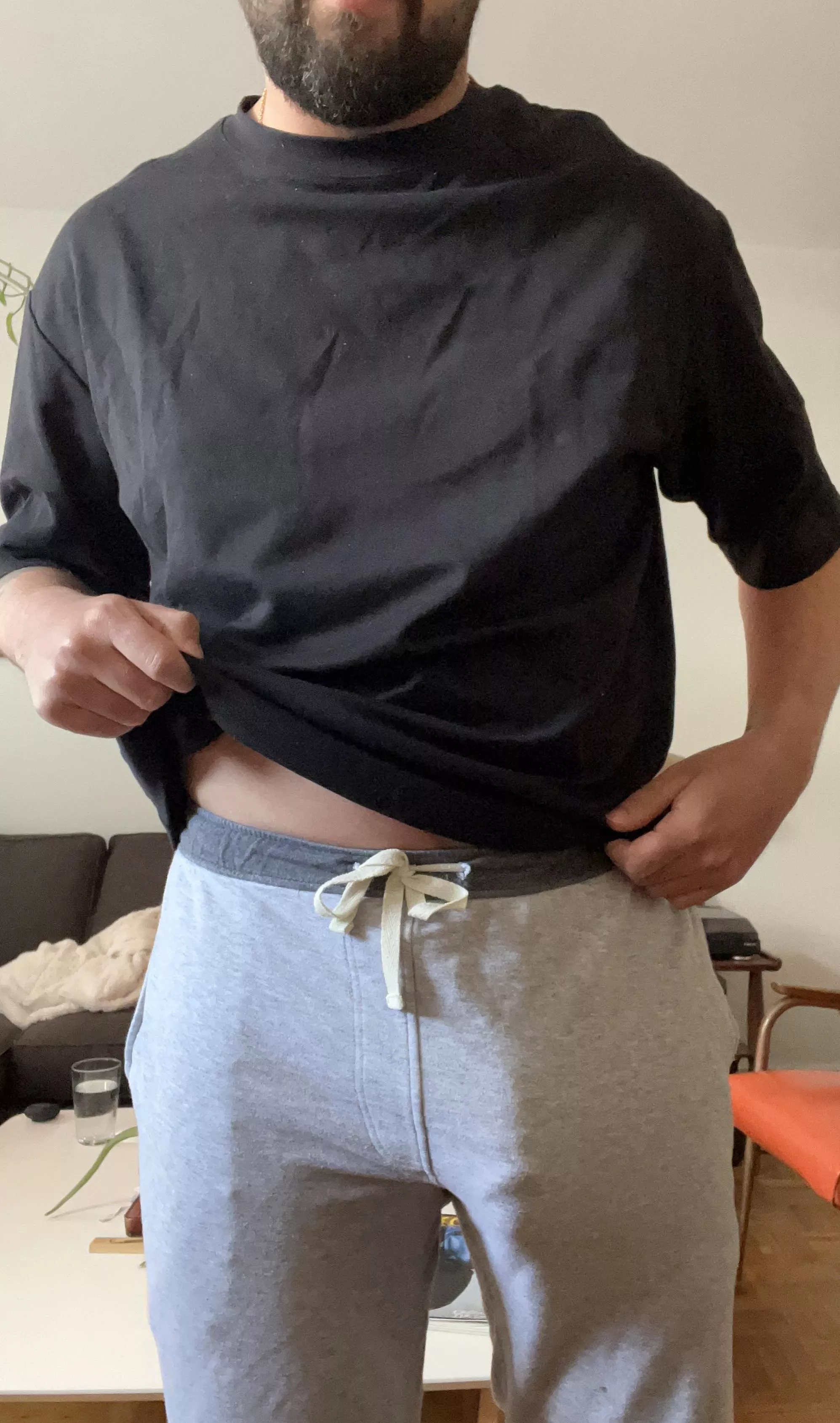 It’s officially grey sweatpants season. Time to run some errands…