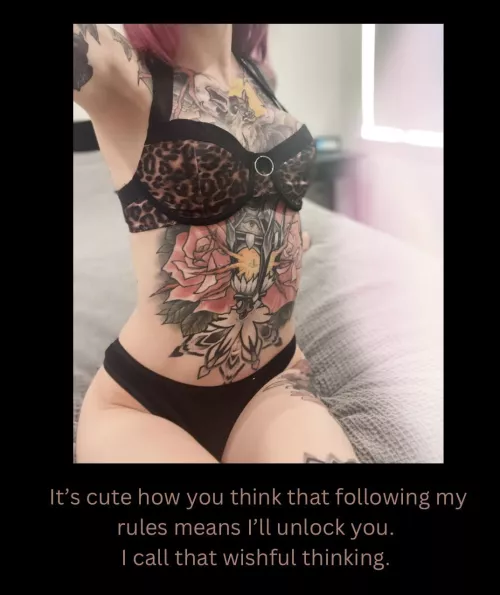 Keep dreaming! You’re really good at it!