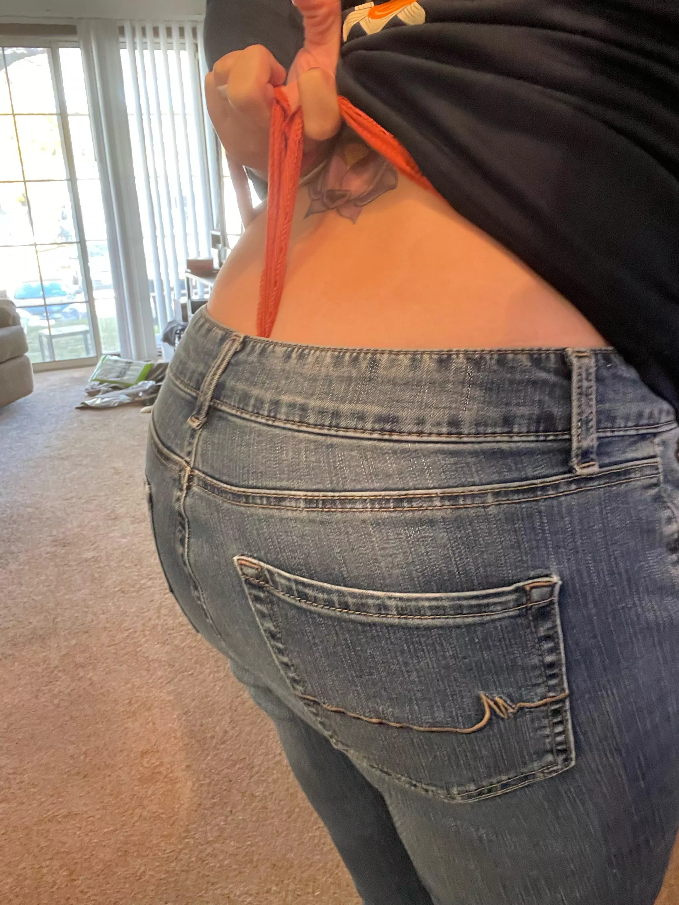 Made a mistake at work…..so I wedgied myself as punishment 😉