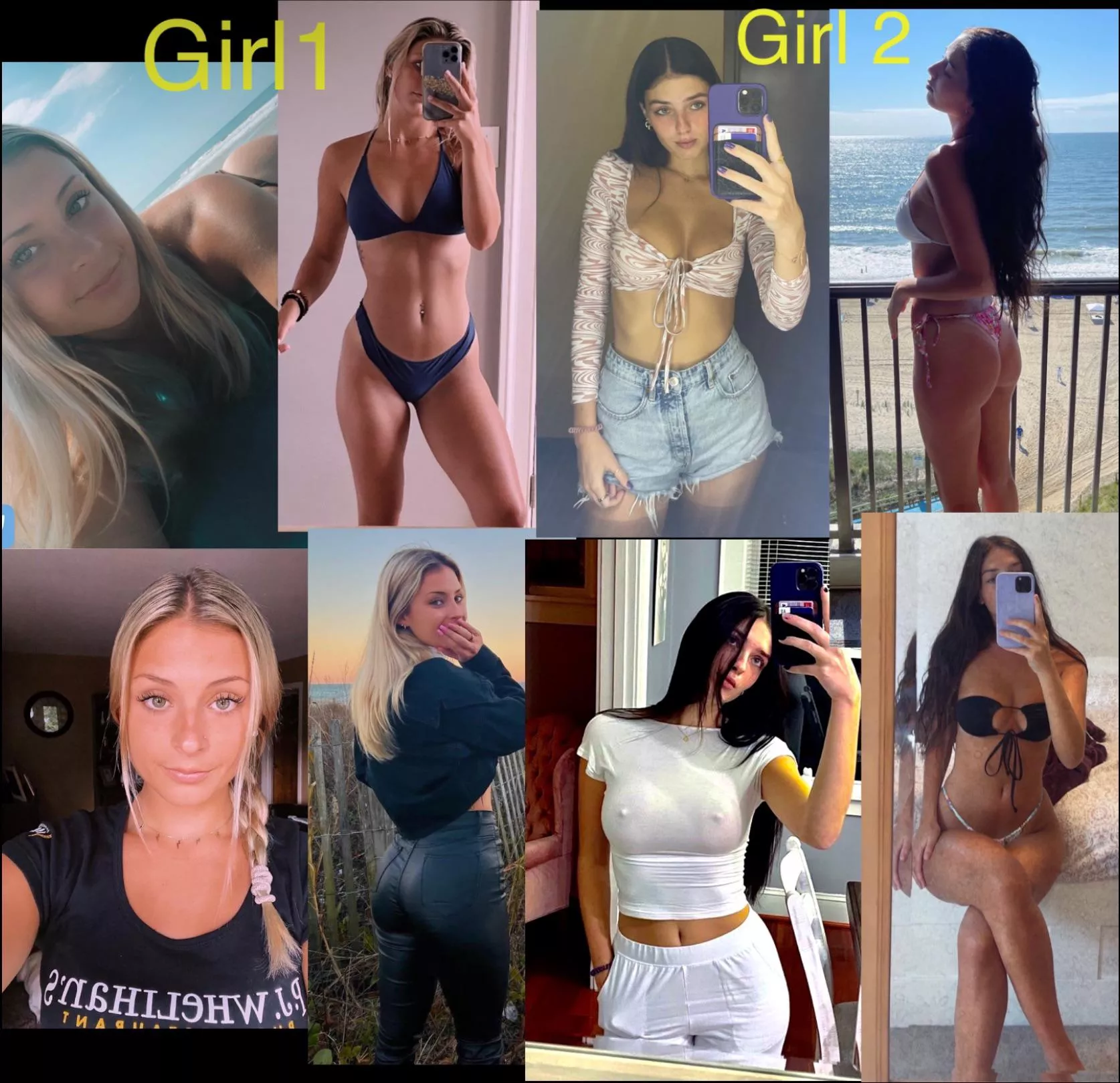 Need cock/jerk/cum/vocal tributes for 2 college girls ik irl. I’ll feed you more if you jerk/cock trib. I’ll send you there socials and nudes after you do a cum tribute video, I have lots of hot pics/tiktoks so hmu (second screen only). Kik:ajackson1