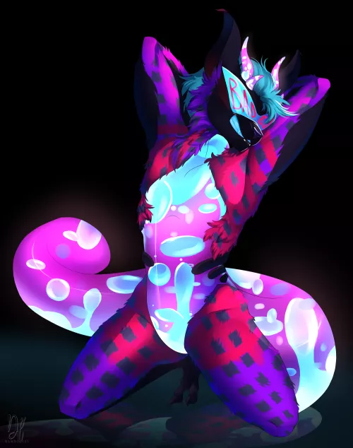 Pinup commission (By me @BambuDess)