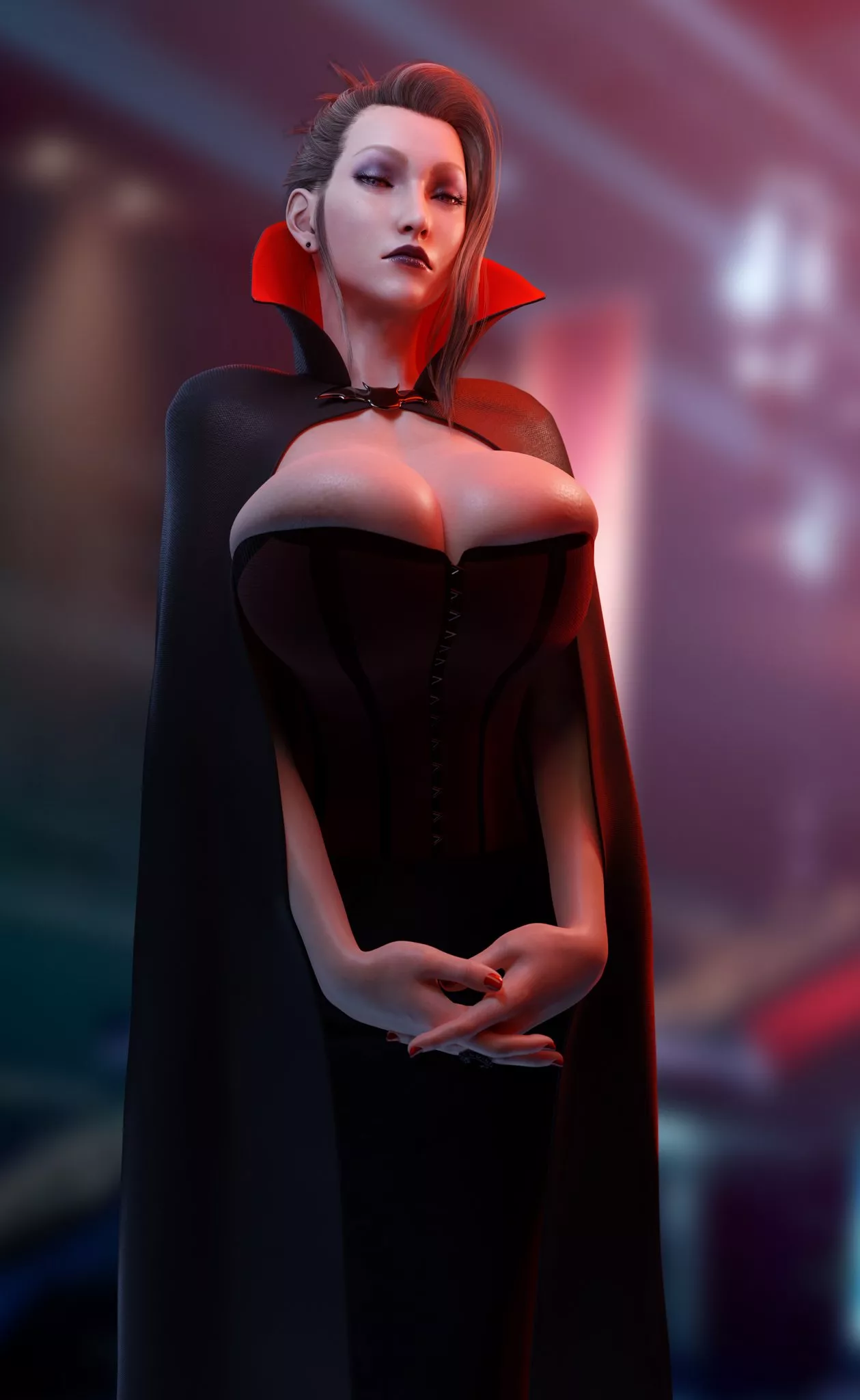 Scarlet's costume for the Shinra Company Halloween Party (Batesz)