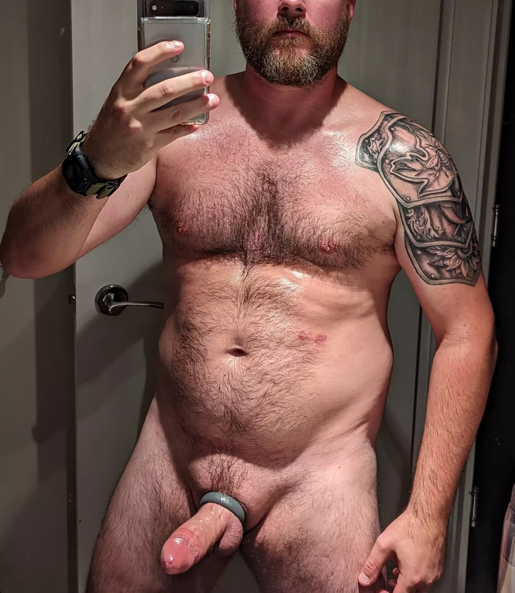 There is. chance I over did it with the coconut oil