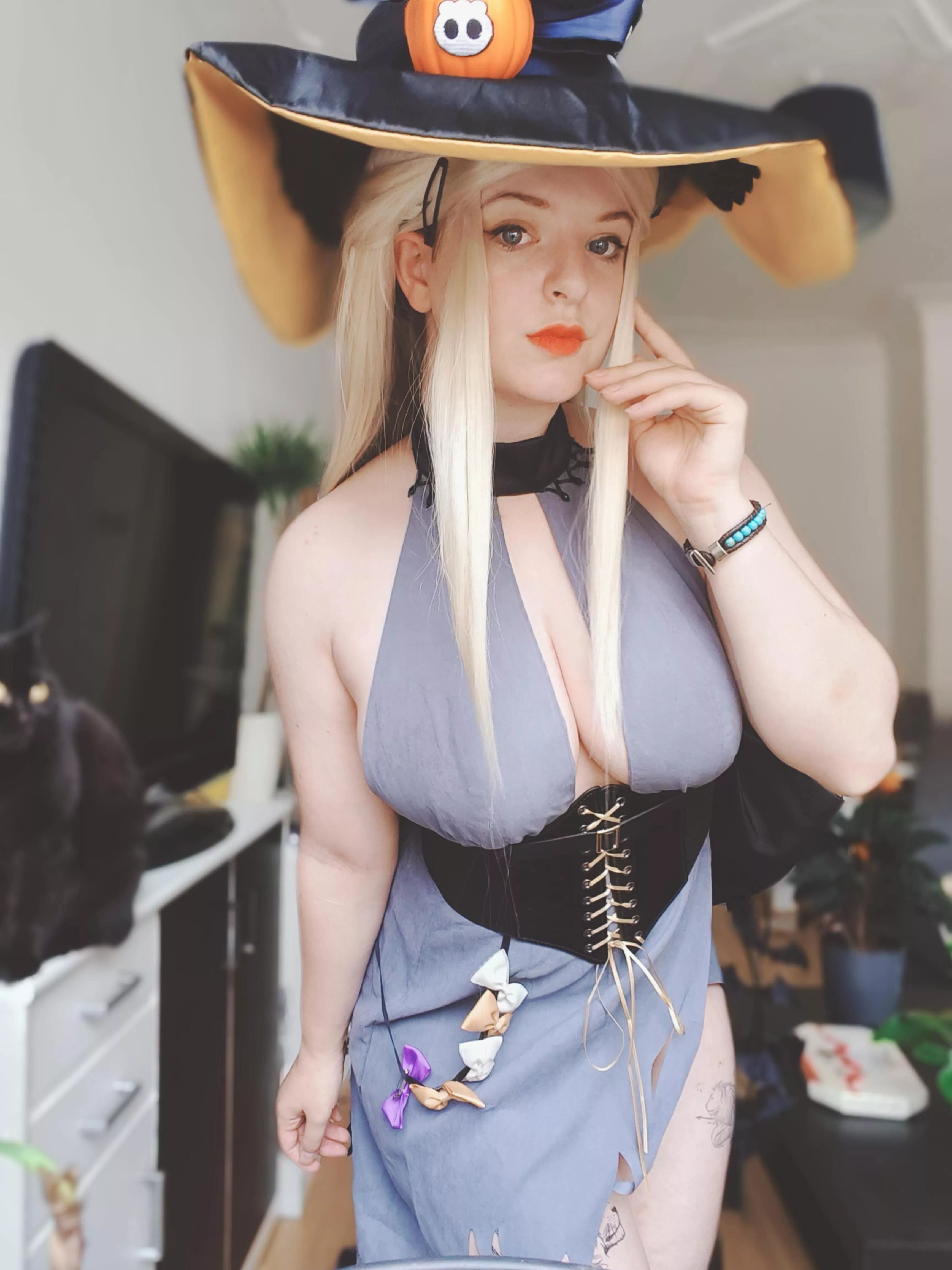 witchy ningguang (Genshin Impact) by nill_doe (self)