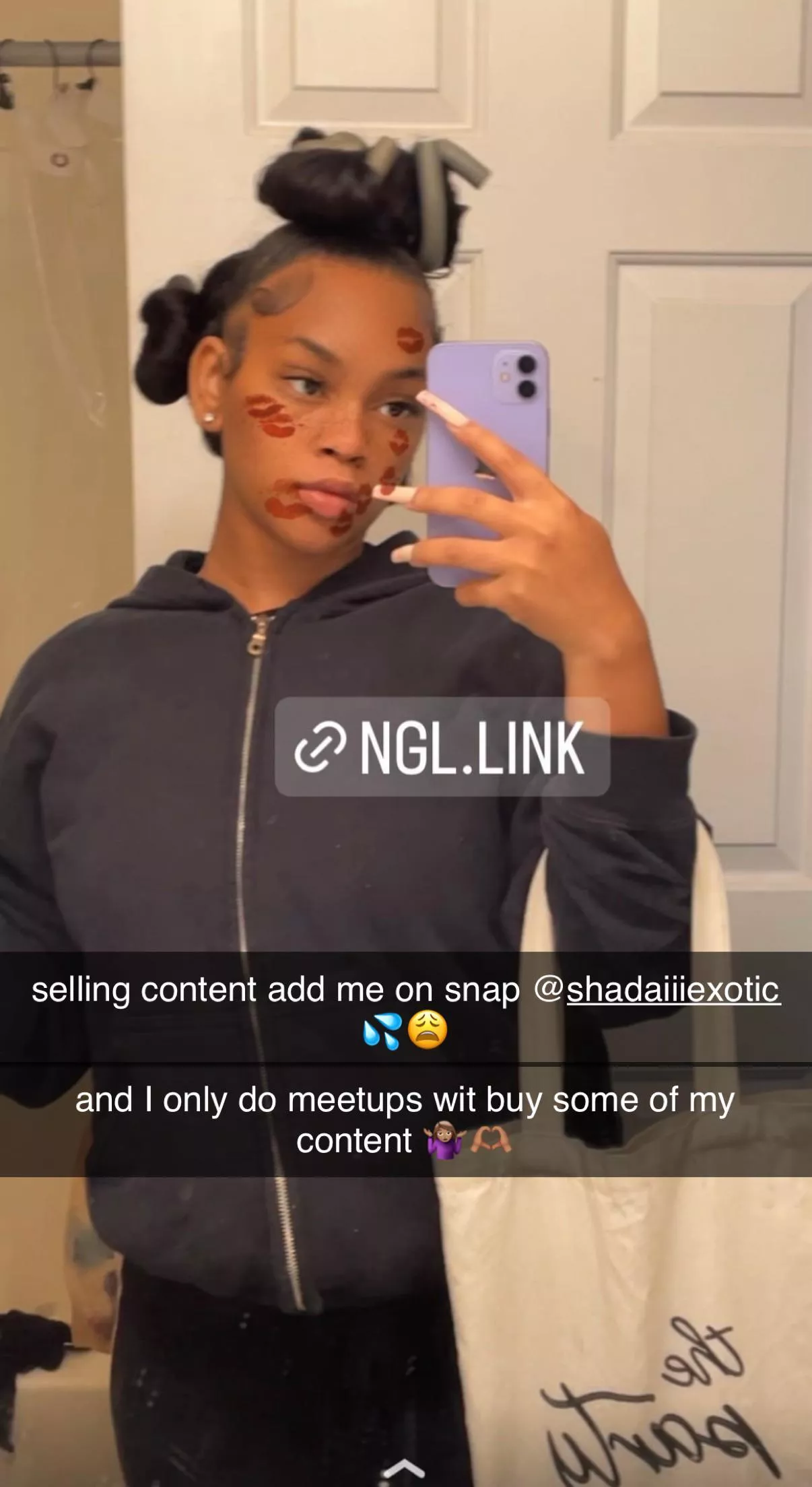 add me on snap for more exclusive content and I DONT do anything for free sorry @shadaiiiexotic🤍😘