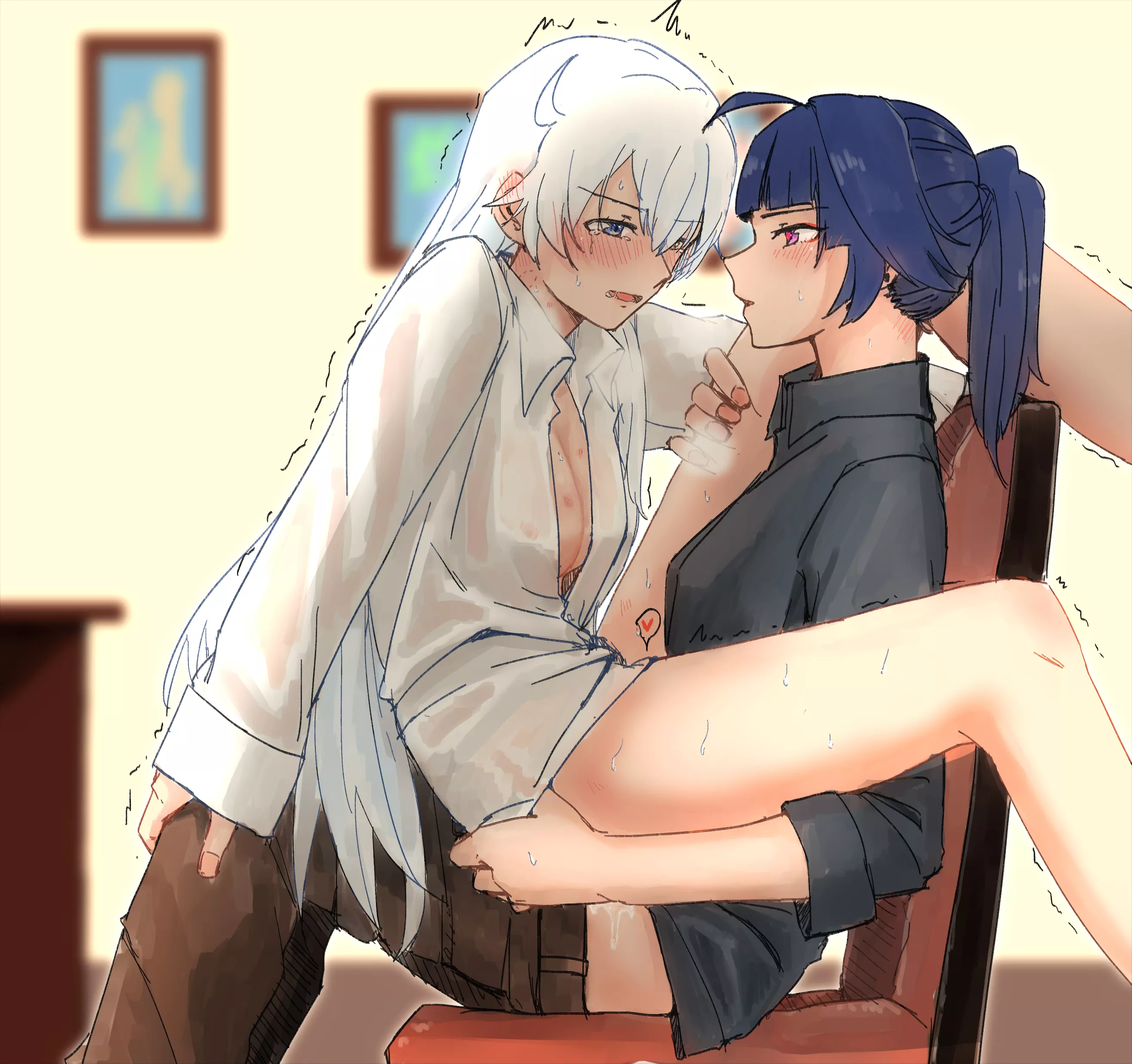 Awkward Positioning (Mine ) [Honkai]