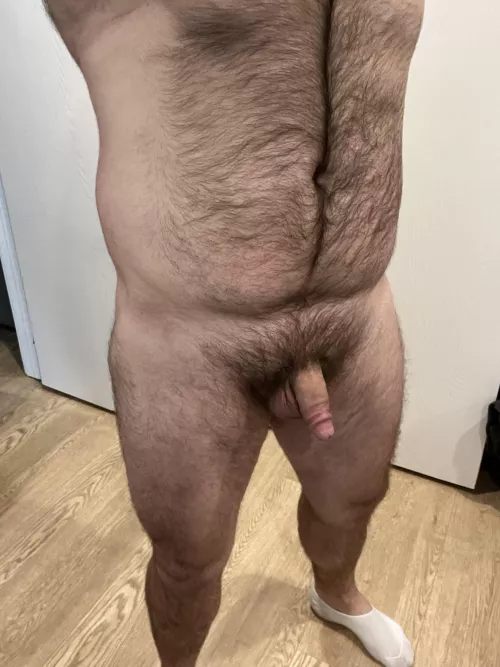 Dropped the pants upon returning home from the office