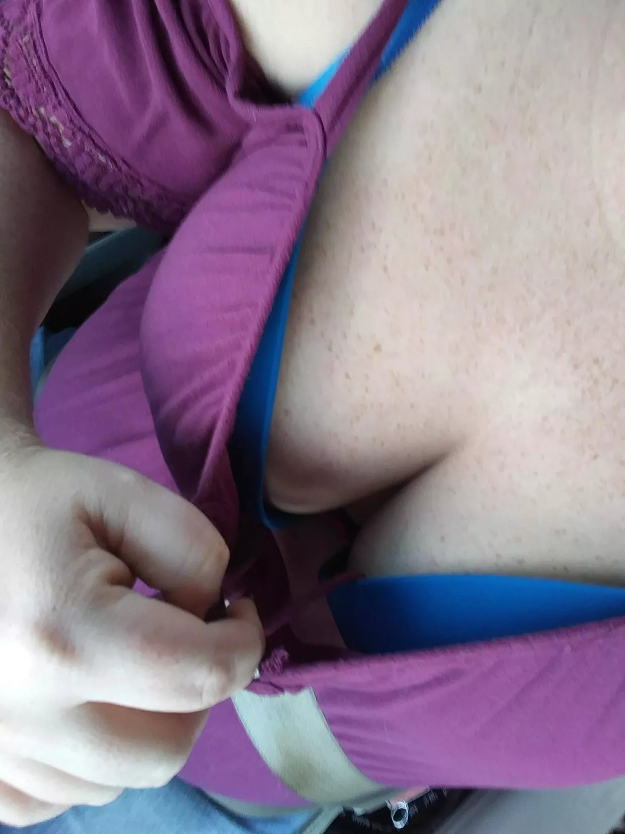 Going with blue today.