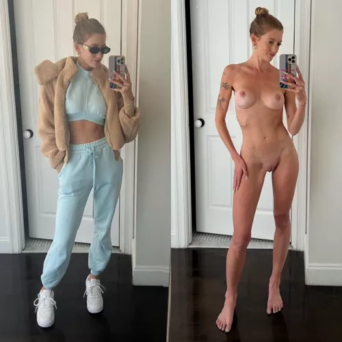 I love cute outfits almost as much as I love being naked