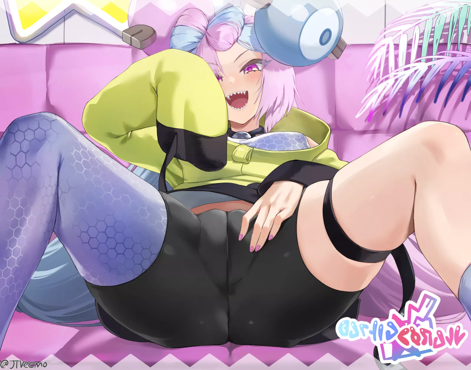 Iono's bicycle shorts (JTVeemo) [Pokemon Scarlet and Violet]