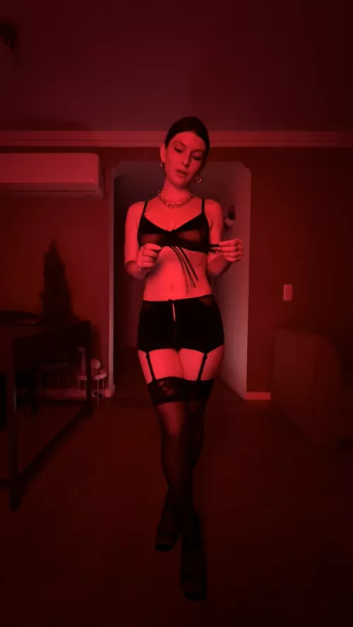 Is your ass ready to take hard punishment with my whip? [f]