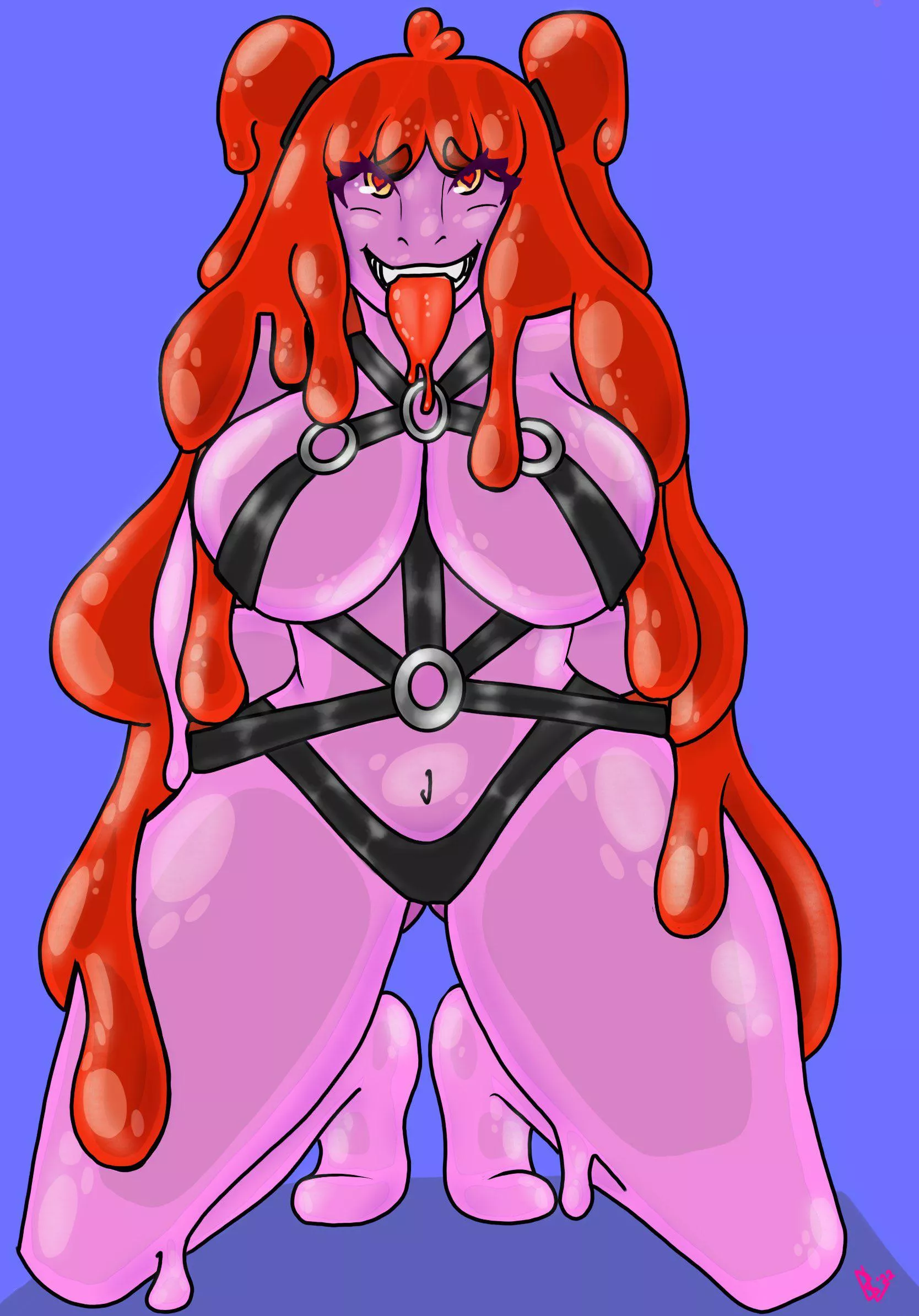 My OC, her name is Triniti and she is a good girl! Play nice with her!