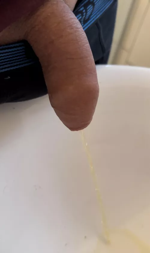 My pissing cock