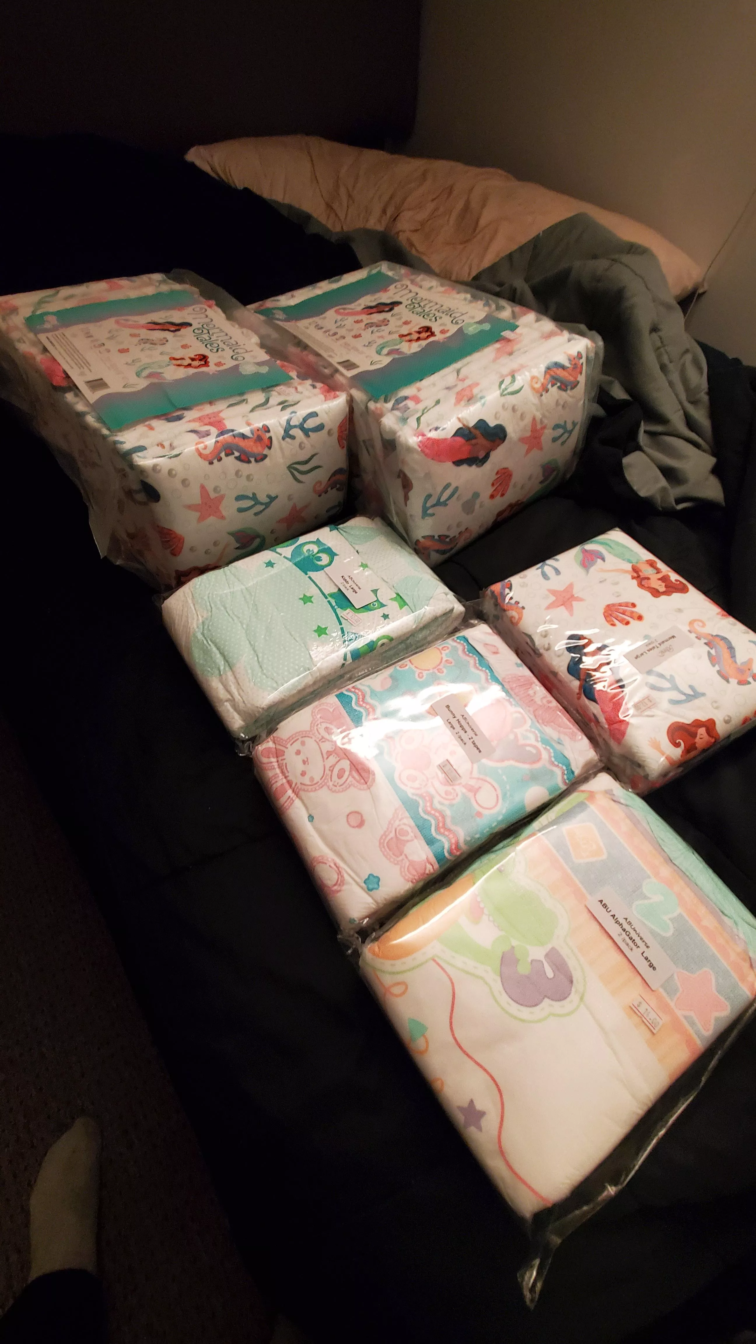 Nothing but cozy dry nights for the next little while 🤌 shout out to Universal diapers in Toronto