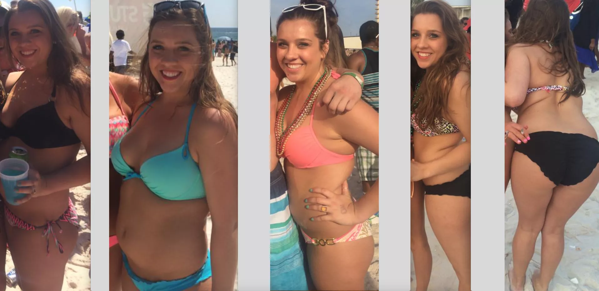 perfect thick. wears it well. lmk if you wanna see more of her