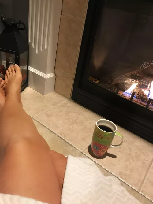 Warming up my toes…do they make you hot?