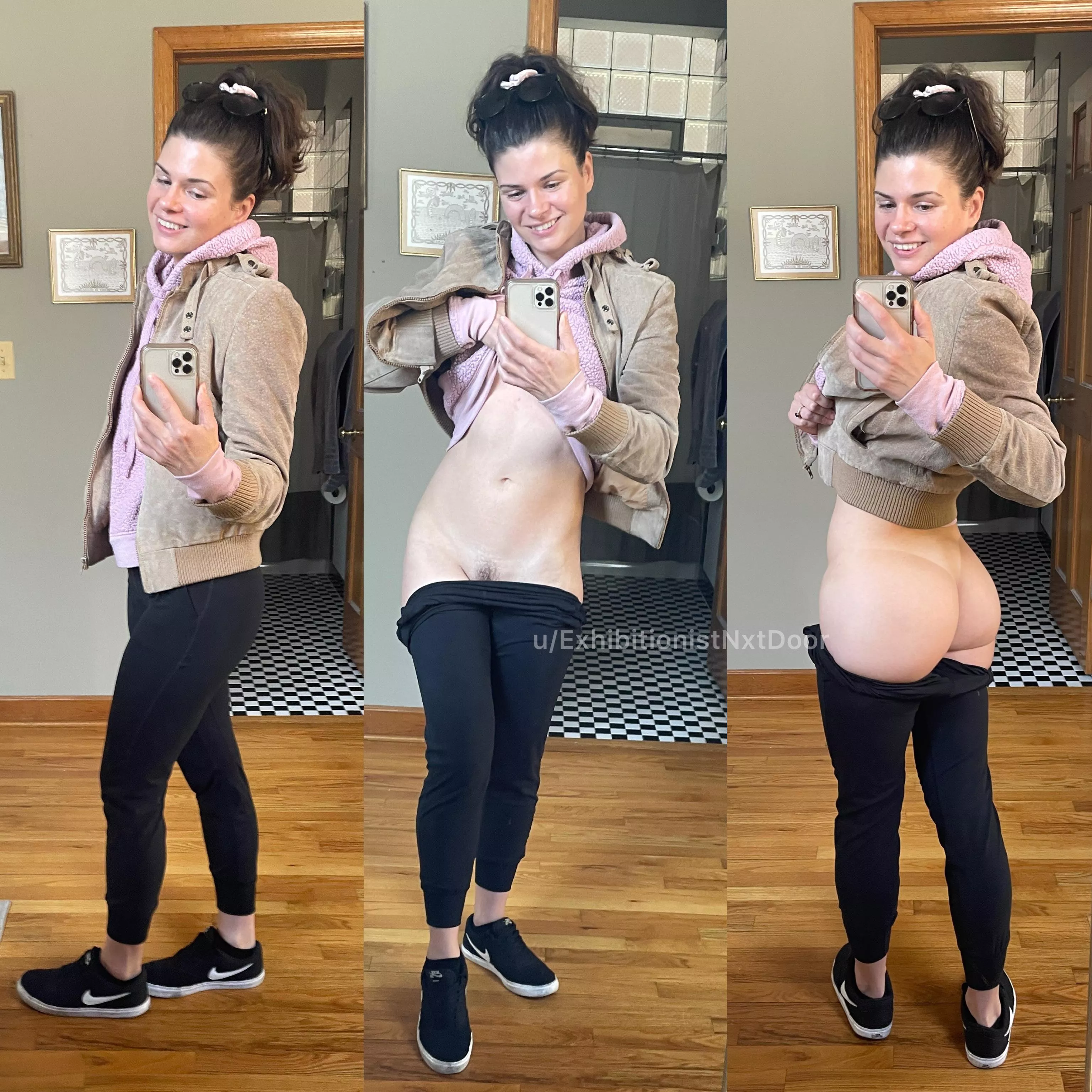 What I’m wearing when I come over after work to ride your cock