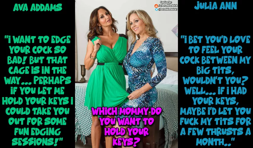 Which Mommy do you want to hold your keys?