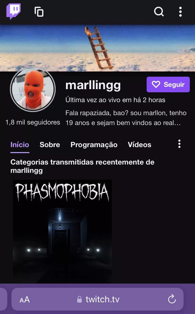 A procura de amigo q possam jogar cmg 🫶🏻 https://www.twitch.tv/marllingg
